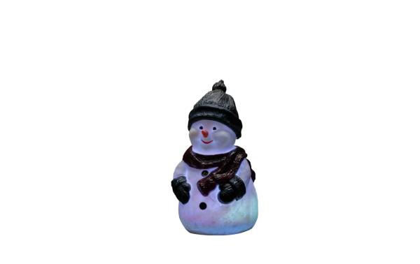 Konstsmide LED-Figur LED Kunststoffschneemann, 38 cm, RGB