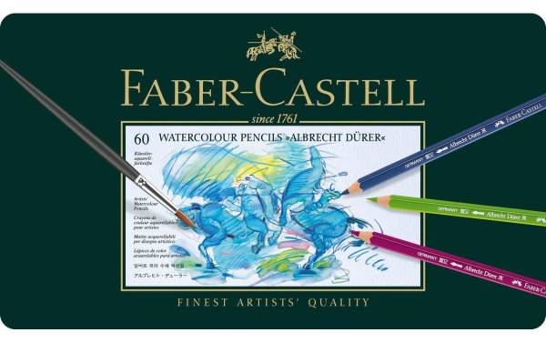 FABER-CASTELL Aquarellstifte ALBRECHT DÜRER, 60er Metalletui