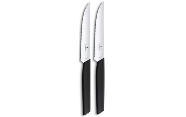 Victorinox Steakmesser-Set Swiss Modern 2 Stück, Schwarz
