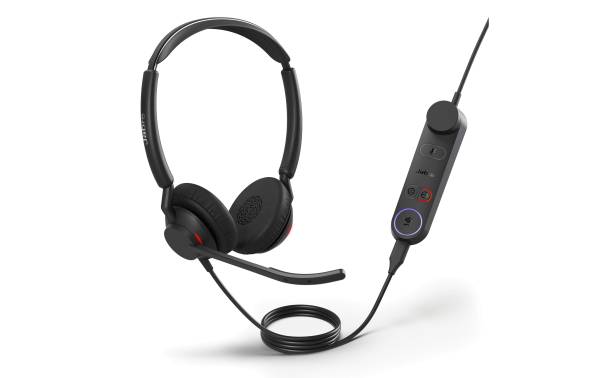 Jabra Headset Engage 50 II MS Duo USB-C, mit Inline Link