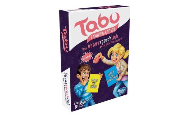 Hasbro Gaming Familienspiel Tabu Familienedition