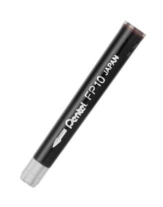Pocket Brush refill schwarz 4 Stück PENTEL FP10-AO