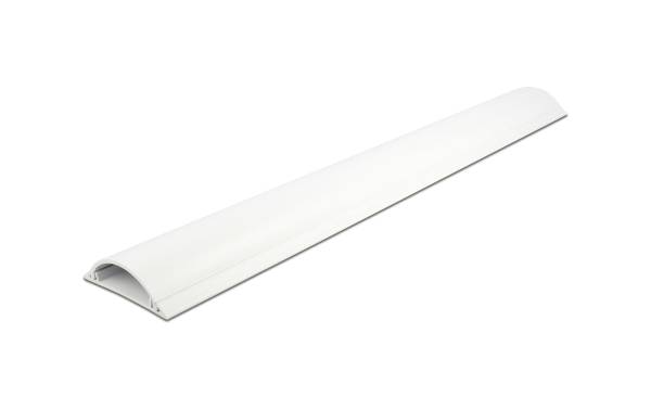 Delock Kabelkanal selbstklebend 1 m x 70 mm Weiss