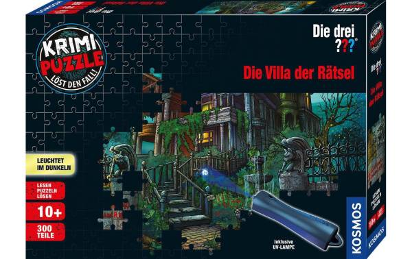 Kosmos Krimi-Puzzle Die drei ??? – Die Villa der Rätsel