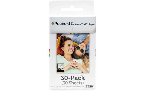 Polaroid Sofortbildfilm Zink Premium 2 x 3 – 30 Blatt