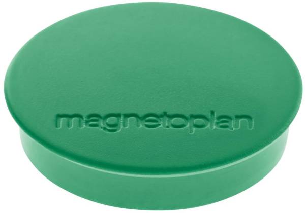 Magnet Discofix Standard 30mm grün, ca. 0.7 kg 10 Stück MAGNETOP. 1664205