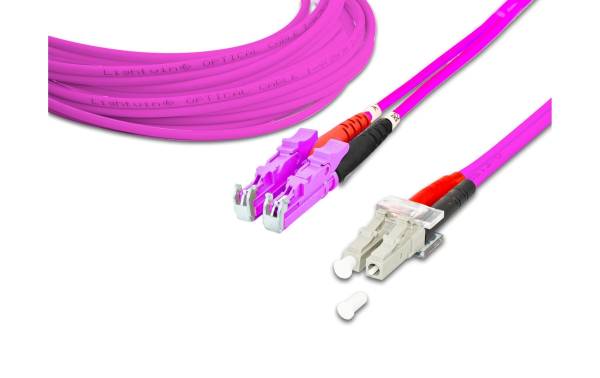 Lightwin LWL-Patchkabel LSH-LC, Multimode, OM4, 3m