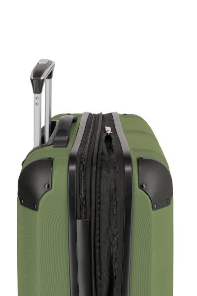 Travelite CITY 4w Trolley S erweiterbar, Grün