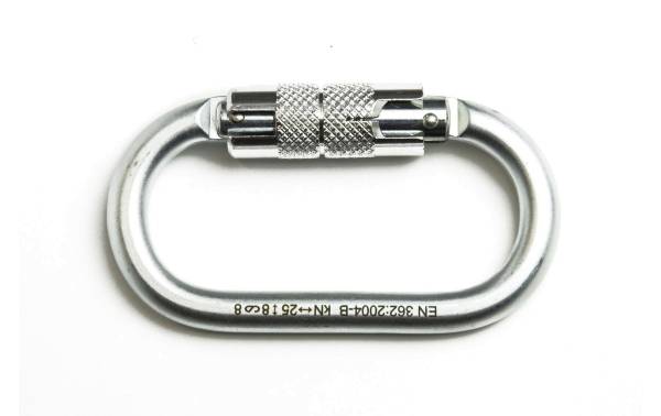 Zurrfix Stahlkarabiner mit Twistlockverschluss