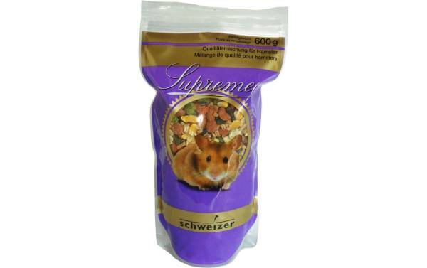 Eric Schweizer Hauptfutter Supreme für Hamster, 600 g