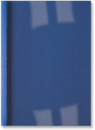 Thermobindemappe 1,5mm A4 royalblau 100 Stück GBC IB386602
