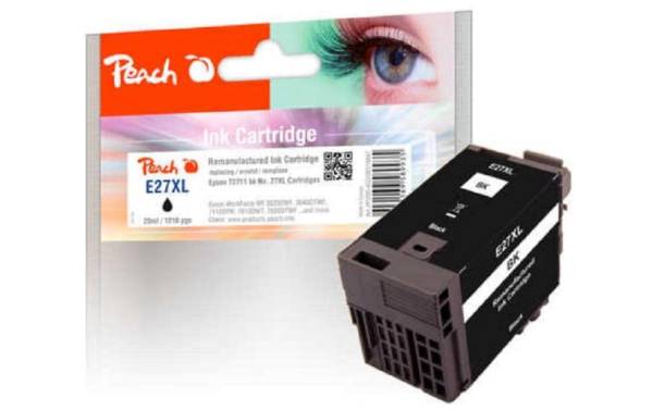 Peach Tinte Epson T2711, No 27XL Black