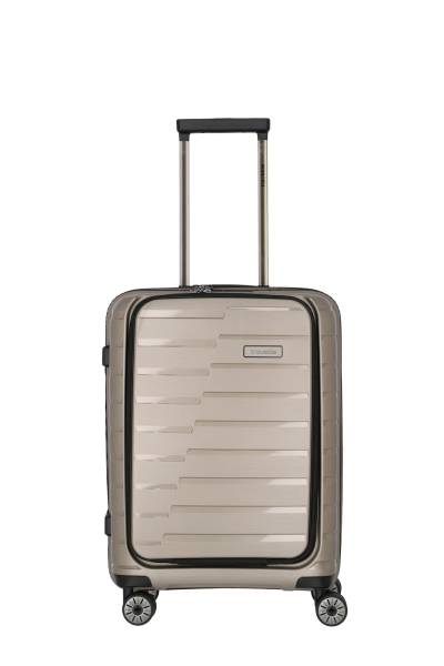 Travelite AIR BASE 4w Trolley S Vortasche, Champagner