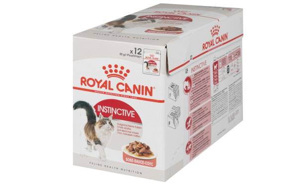 Royal Canin Nassfutter Instinctive in Sosse, 12 x 85 g