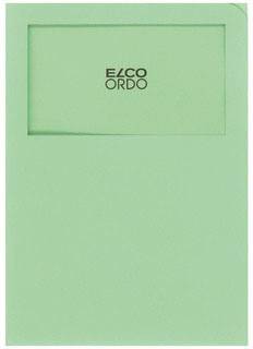 Sichthülle Ordo Classico A4 grün, ohne Linien 100 Stück ELCO 29469.61
