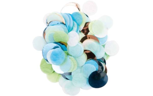 Rico Design Streudeko 20 g Konfetti, Blau/Grün Mix