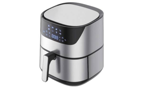 OHMEX Fritteuse OHM-FRY-5015AIR Schwarz/Silber