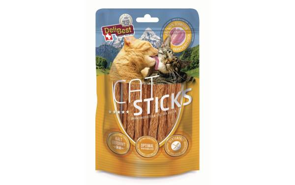 DeliBest Cat Sticks aus Schweizer Hähnchenfleisch, 50 g