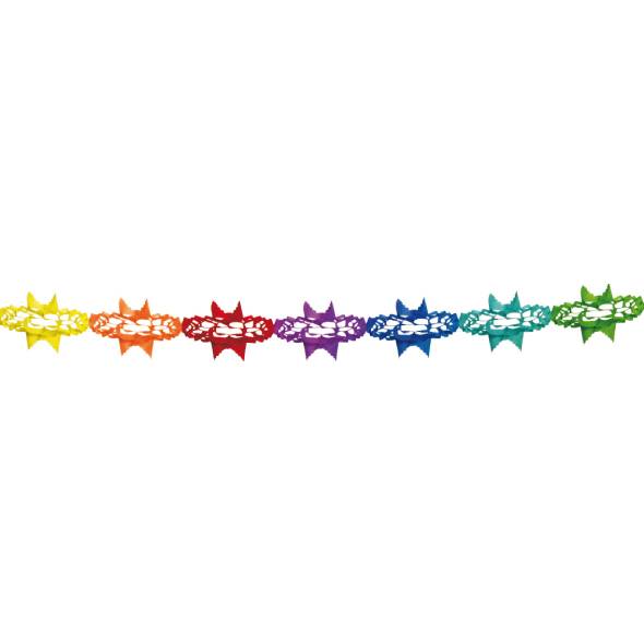 Papier-Girlande 17cm x 4m – 1 Stück