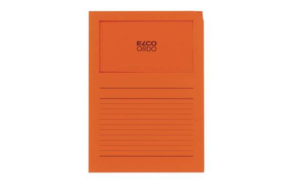 Organisationsmappen Ordo A4 orange, Fenster 10 Stück ELCO 73695.82