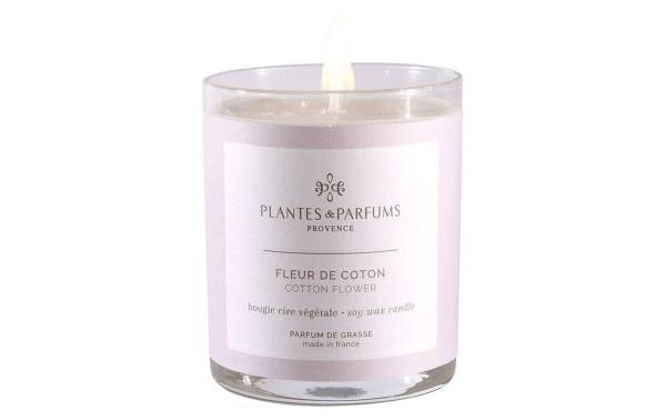 Plantes &amp; Parfums Duftkerze Fleur de Coton 180 g