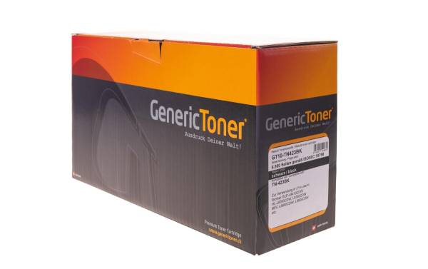 GenericToner Toner Brother TN-423BK Black