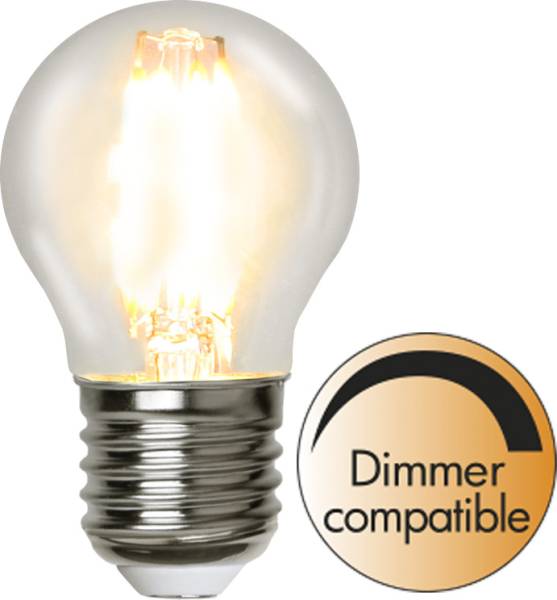 LED Leuchtmittel E27 G45 Clear