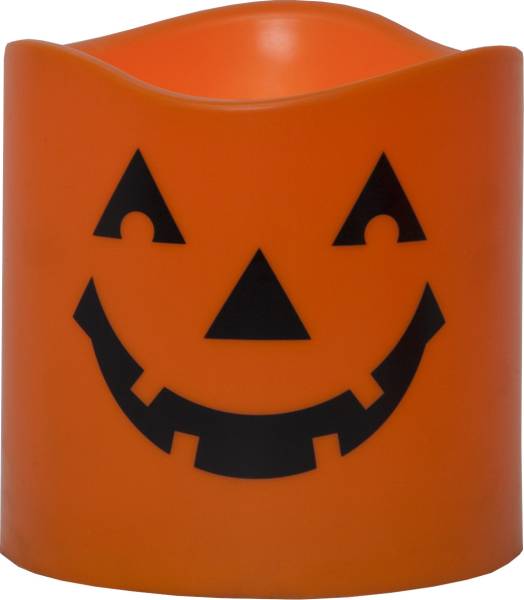 LED Pillar Kerze Halloween