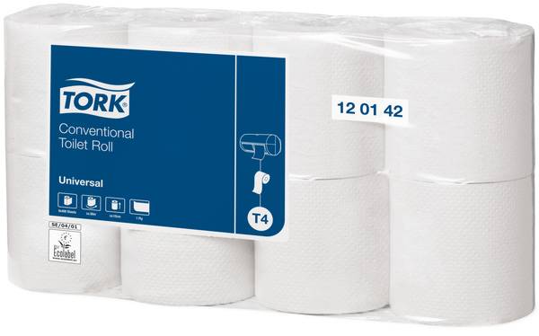 Tork Universal Toilettenpapier Kleinrollen – T4 System