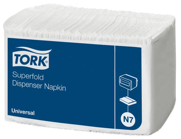 TORK-477514 Superfold Weisse Spenderserviette – N7