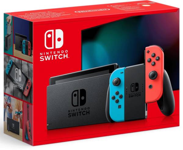 Nintendo Switch Console V2 – neon-rot/neon-blau [NSW] (D/F/I)