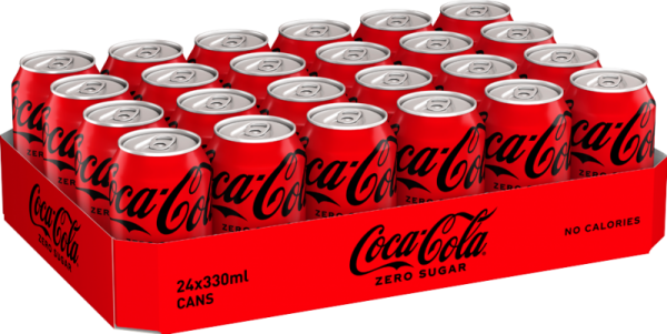 24x Coca-Cola Zero 330ml Dose