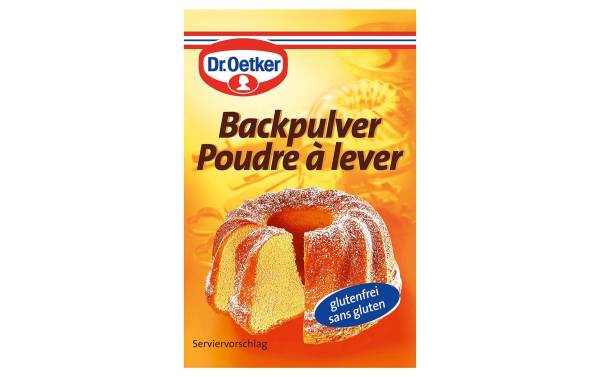 Dr.Oetker Backpulver glutenfrei 5 x 16 g