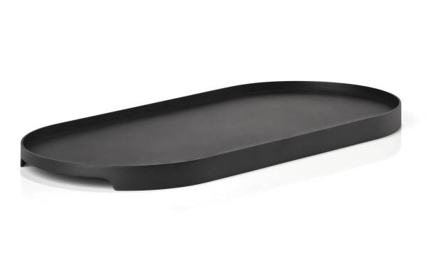 Zone Denmark Servierplatte Singles 35 cm x 16 cm,Schwarz