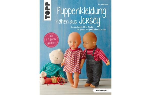 Frechverlag Handbuch Puppenkleidung nähen aus Jersey 48 Seiten