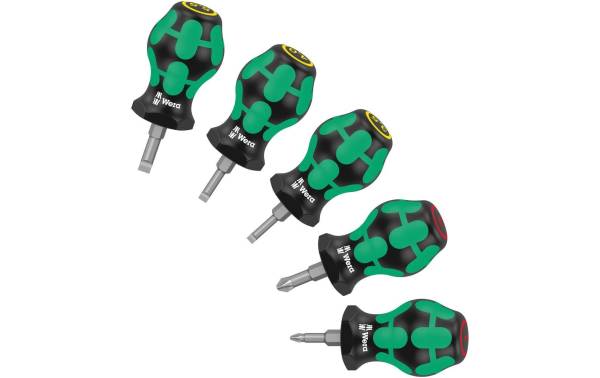 Wera Schraubenzieher-Set Stubby Set 1