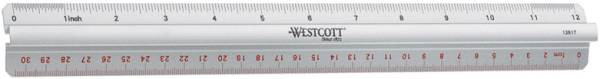 Alulineal 30cm WESTCOTT E-101140