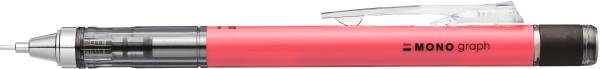 TOMBOW Druckbleistift 0.70mm SH-MG83-R7 MONOgraph, neon pink