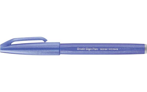 Brush Sign Pen blauviolett PENTEL SES15C-V2