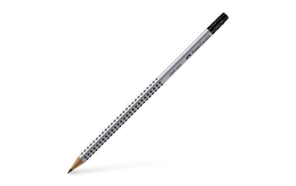Bleistift GRIP 2001 HB mit Radierer FABER-CA. 117200