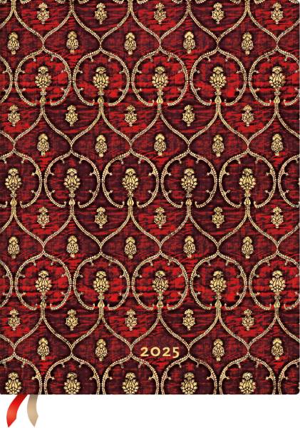 PAPERBLANKS Agenda Samtrot Ultra 2025 FHD6100 1W/2S VER SC DE 17.5×22.5cm