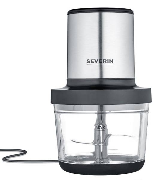 SEVERIN Universal-Zerkleinerer KM 3867, Edelstahl / schwarz