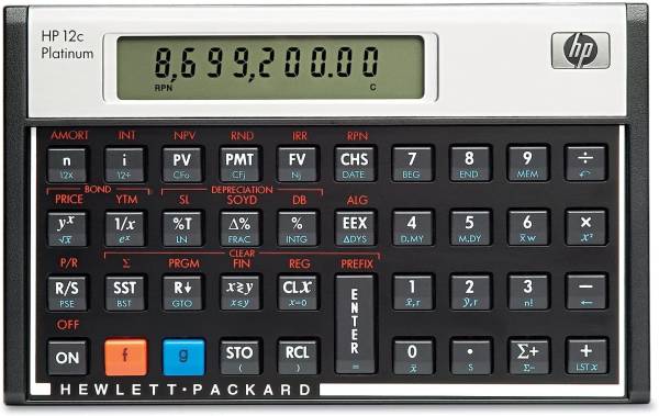 Calculator Platinum 12C Deutsch/Italienisch HP F2231AA