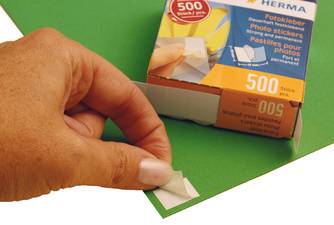 HERMA Foto-Kleber im Sparpack, 2 x 500 Stück