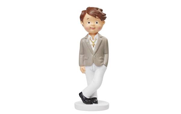 HobbyFun Mini-Figur Kommunion Junge 9 cm
