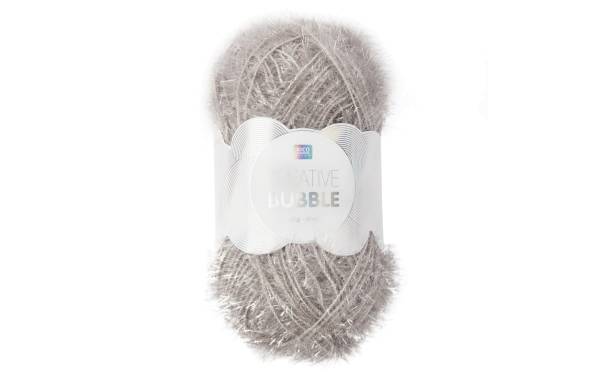 Rico Design Wolle Creative Bubble 50 g Silber