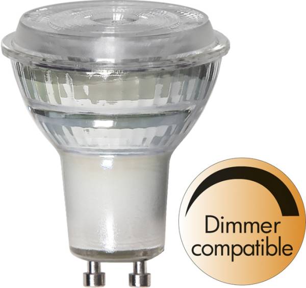 LED Leuchtmittel GU10 MR16 Spotlight Glass