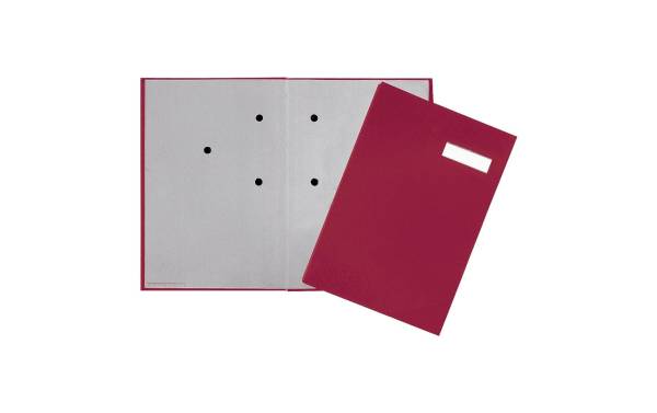 PAGNA Unterschriftenmappe ECO, 20 Fächer, Eco rot