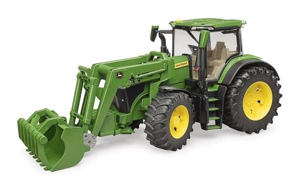 Bruder Spielwaren Landwirtschaftsfahrzeug John Deere 7R 350 mit Frontlader