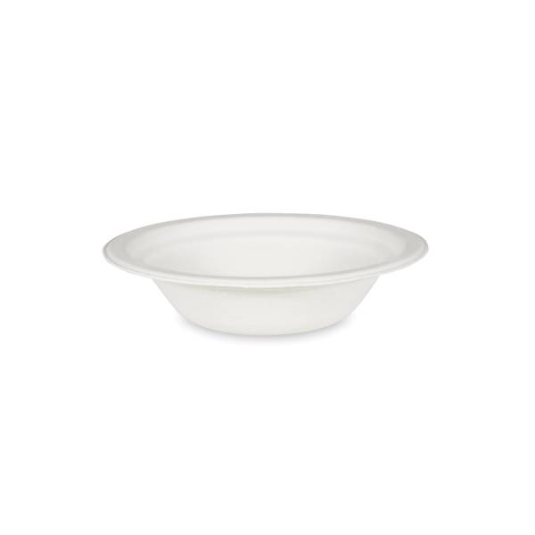 Schale Zuckerrohr-Bagasse 150mm 300ml - 50 Stück